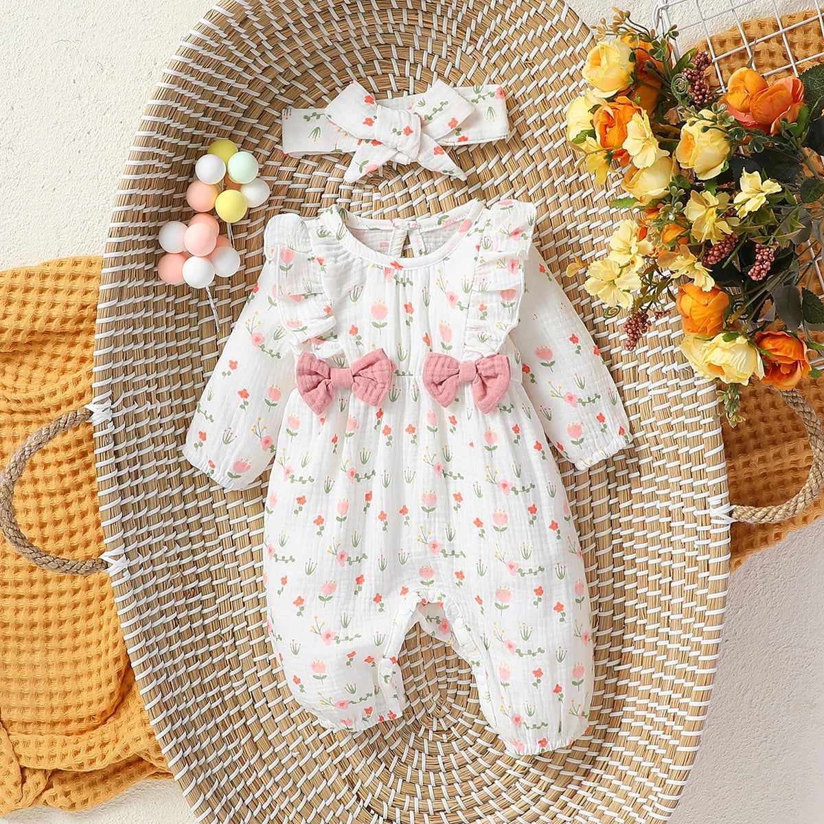 The Blossom Bow Romper